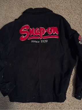 Vintage Snap-on Black Jacket